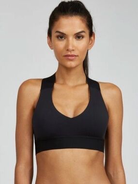 Noli Yoga Vixen Bra – Black | Size Small | NWT